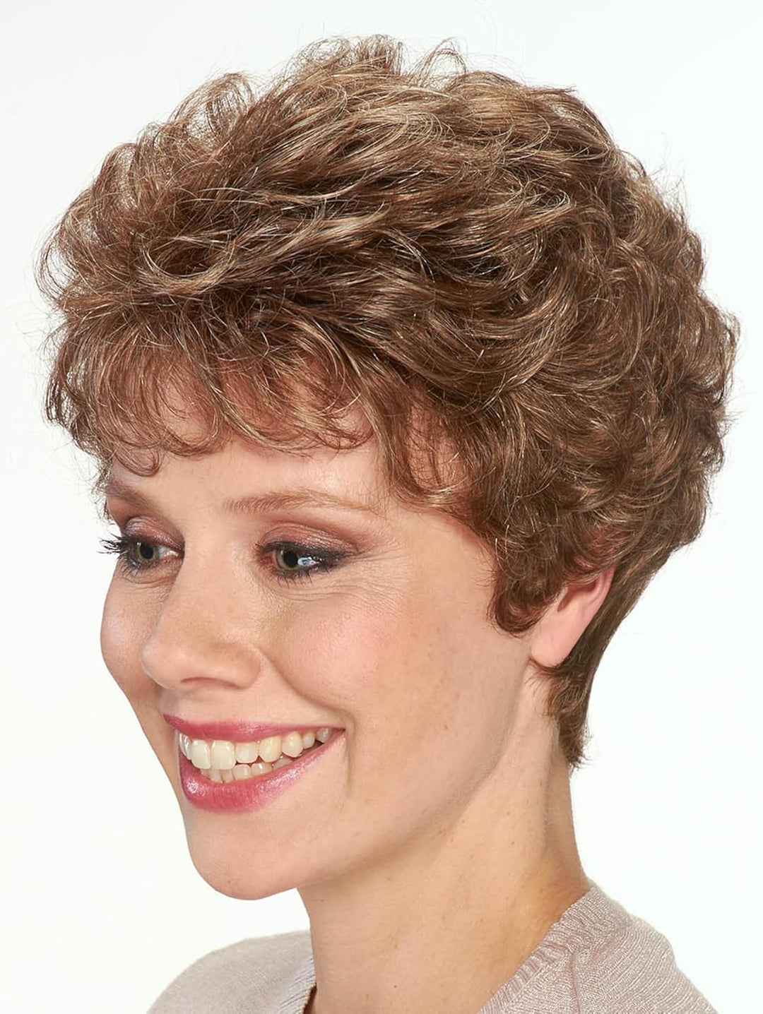 Perücke "Bärbel" Dunkelblond/Honigblond gemischt, Dunkelblond/Honigblond gemischt