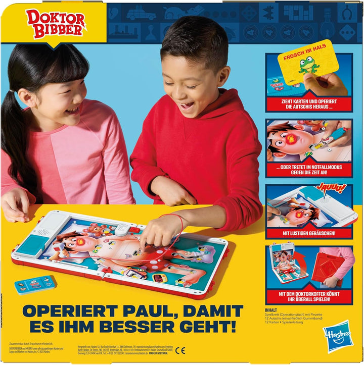 Doktor Bibber elektronisches Brettspiel in Einer Tragebox