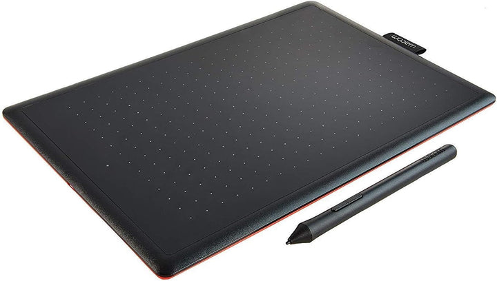 Wacom One by Medium Graphic Tablet Black, Red 2540 Lpi 216 X 135, CTL-672