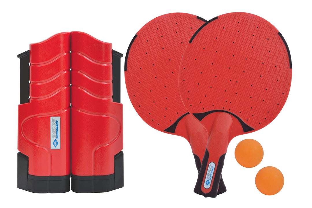 Donic-Schildkröt Tischtennisset Outdoor mit Netz Einheitsgrösse, Einheitsgrösse