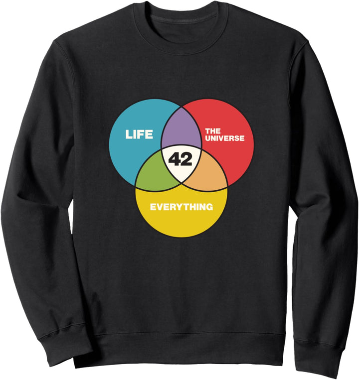 Funny life the Universe everything the answer is 42 Sweatshirt