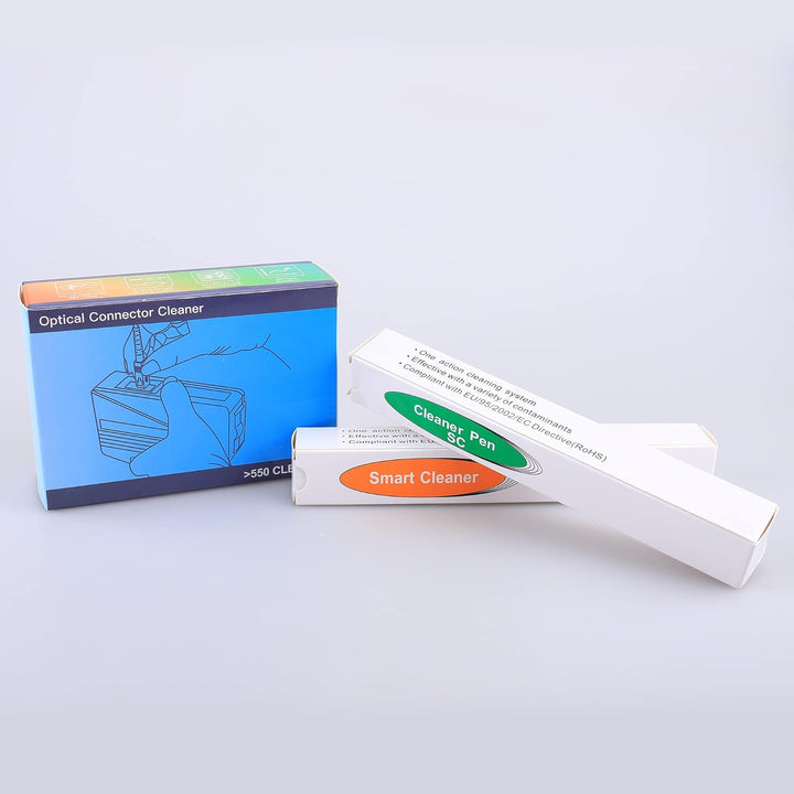 FTTH Glasfaser-Stift-Werkzeug, 2,5 mm, LC MU 1,25 mm, SC FC ST LC-Stecker, Faseroptik-Reinigungsbox,