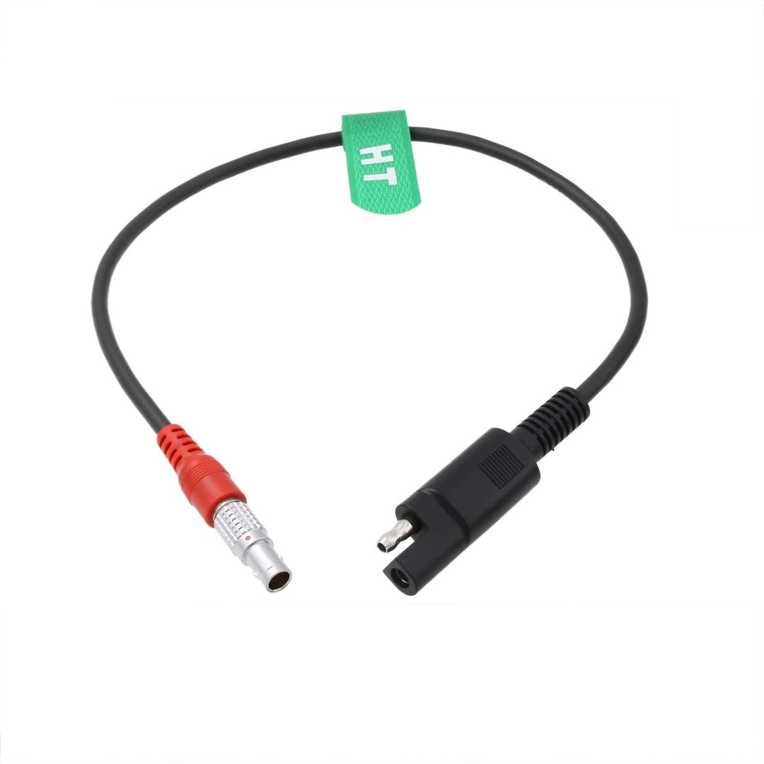 HangTon Externes Stromkabel für Sokkia GRX1 GRX2 GRX3 GNSS Receiver 5-polig (12 V SAE Stromkabel) 12