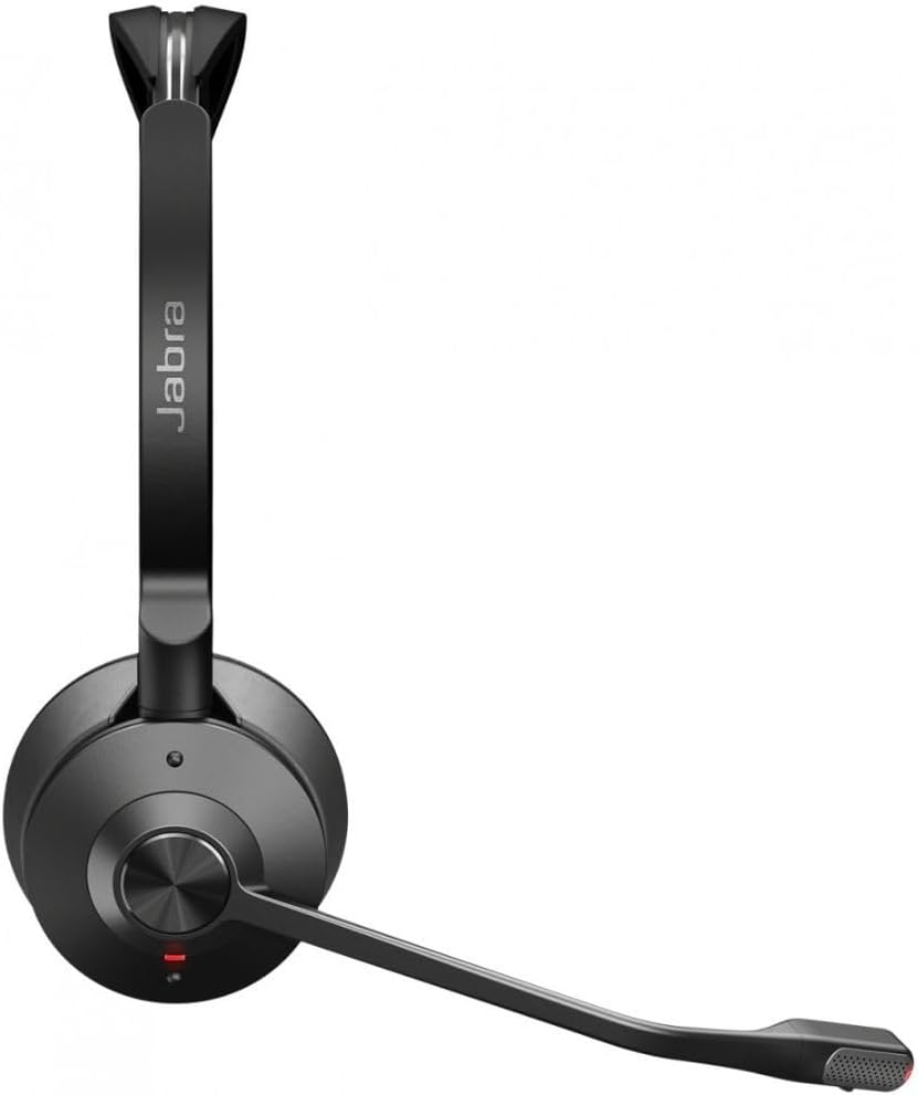 Jabra Engage 55 SE Stereo-Headset MS, Link 400a DECT-Adapter USB-A, 1,2 m USB-C-auf-USB-A-Kabel, Tra
