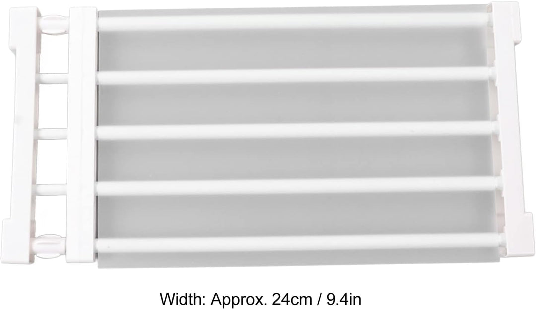 Mumusuki Closet Tension Shelf Rod, Metal Storage Rack Cabinet Organizer DIY Divider Separator Shelfs