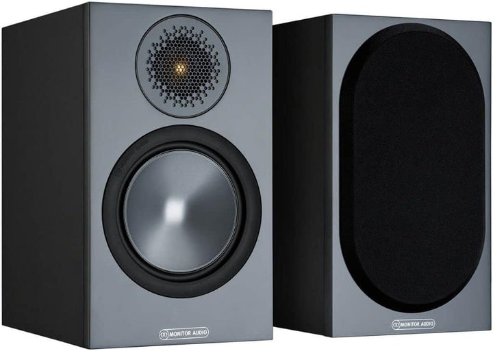 Monitor Audio Bronze 50 6G | Farbe: Schwarz | Kompaktlautsprecher | Paar | Stereo & Heimkino | Regal