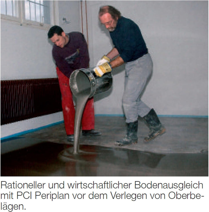 PCI Periplan Bodenausgleichsmasse Nivellier-Masse 25kg Sack für innen und aussen (1), 1