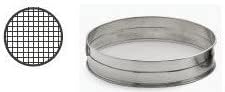 Weis Mehlsieb Durchmesser 34 cm, Edelstahl, Silber, 34 x 34 x 8 cm