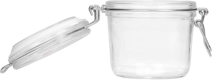 Bormioli Fido Gläser mit Bügelverschluss 12 teilig | Füllmenge 350 ml | Luftdichte Konservierung dur