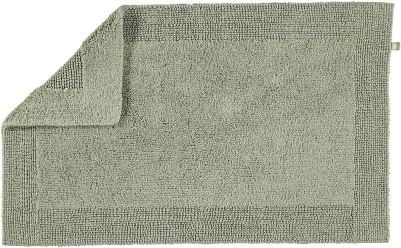 Rhomtuft Baumwoll-Badteppich 60x100cm Jade 60 cm x 100 cm, 60 cm x 100 cm