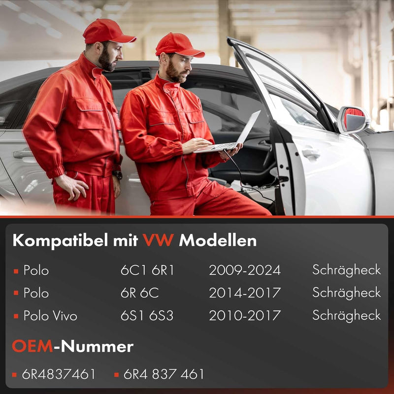 Frankberg Fensterheber Elektrisch Ohne Motor 4/5-Türer Vorne Links Kompatibel mit Polo 6R 6C Schrägh