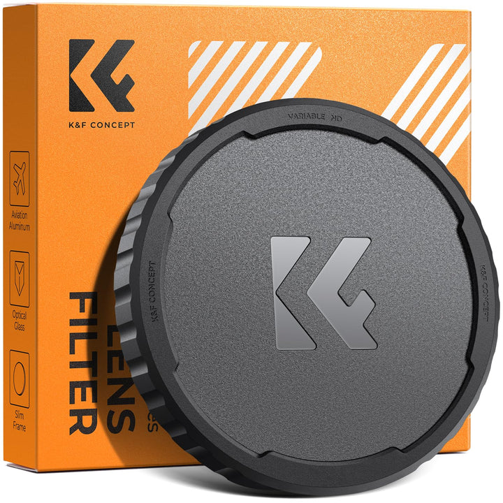 K&F Concept 82mm Objektivdeckel für K&F Concept Variabler ND Filter Graufilter, 82mm