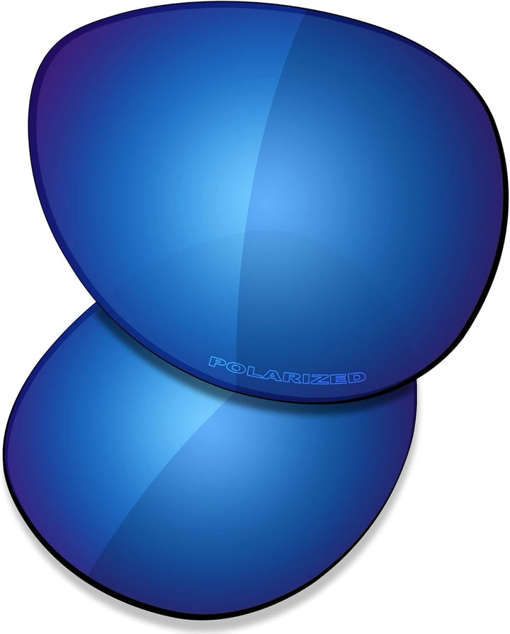 Saucer Premium Ersatzgläser für Oakley Feedback OO4079 Sonnenbrillen High Defense - Midnight Blue Po