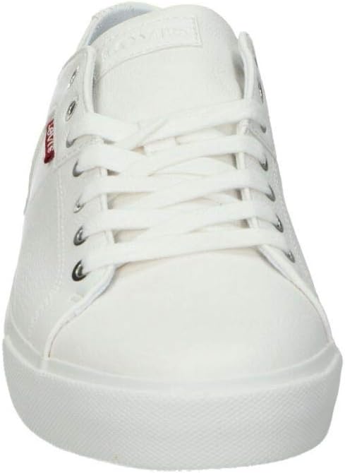 Levi's Herren Woodward Sneakers 43 EU Weiss, 43 EU Weiss