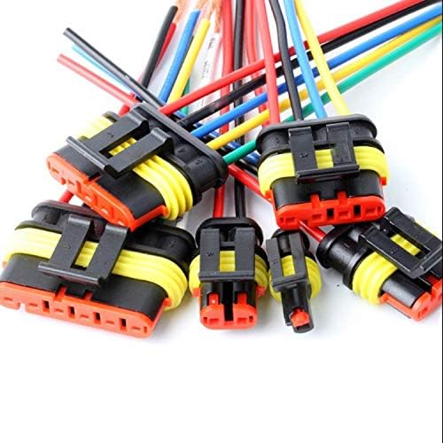 Way Auto Wasserdichter elektrischer Steckverbinder, 3pin Stecker Autoelektrischer Kabelverbinder mit