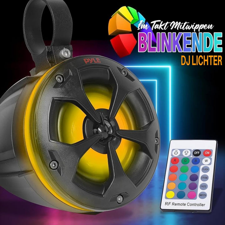 Pyle Outdoor Box Wasserdicht – Outdoor Speaker – Aussenlautsprecher Wasserfest 800W als Lautsprecher