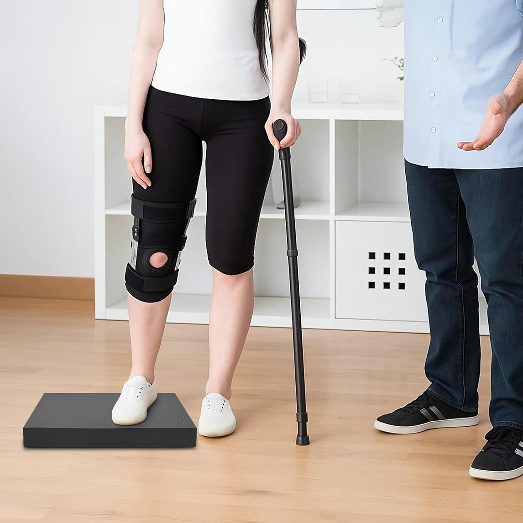 Balance Pad extra dick, rutschfeste Schaumstoffmatte für Fitness, Stabilitätstraining und Yoga,und K