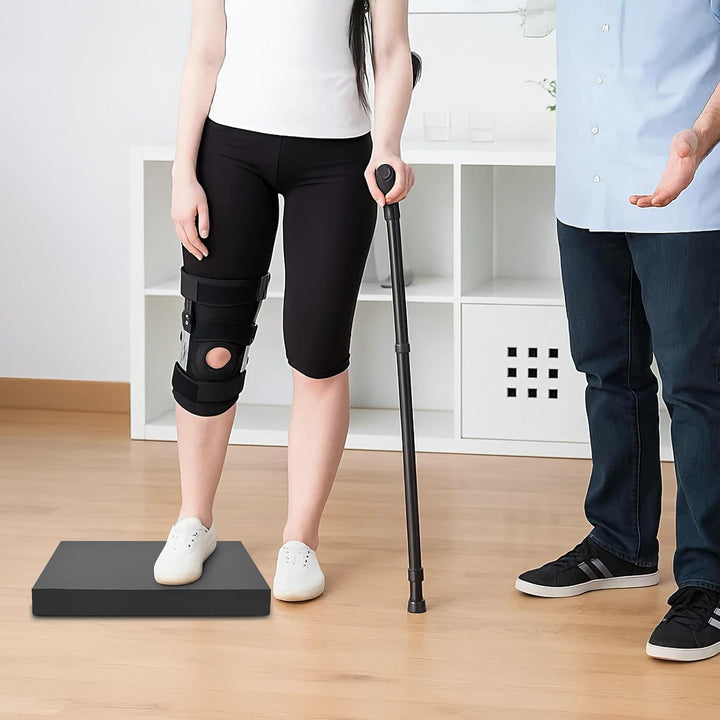 Balance Pad extra dick, rutschfeste Schaumstoffmatte für Fitness, Stabilitätstraining und Yoga,und K