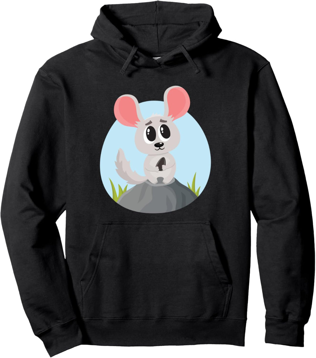 Niedlich und liebenswert Chinchilla Haus Haustier Nagetiere Pullover Hoodie
