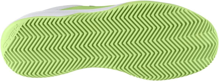 HEAD Revolt Pro 4.0 Clay Junior Unisex Tennisschuh 38 EU Hellgrün Weiss, 38 EU Hellgrün Weiss