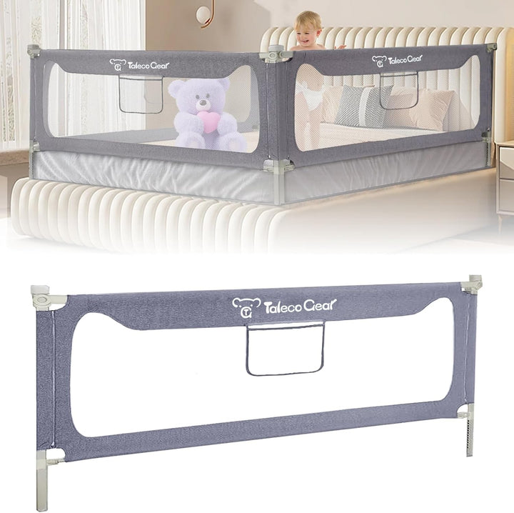 G TALECO GEAR Rausfallschutz Bett 200 * 66cm,Bettgitter für Kleinkinder,Stabiles bettgitter rausfall