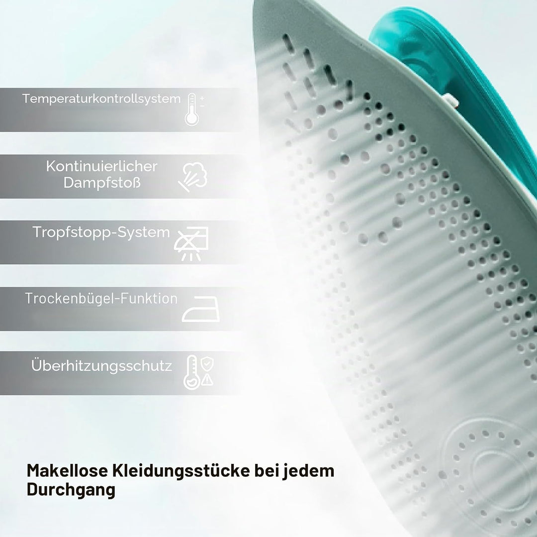 Grunkel 8426156015668 Reisebügeleisen, Stahl und Kunststoff, Bunt Plancha_PADRE, Plancha_PADRE