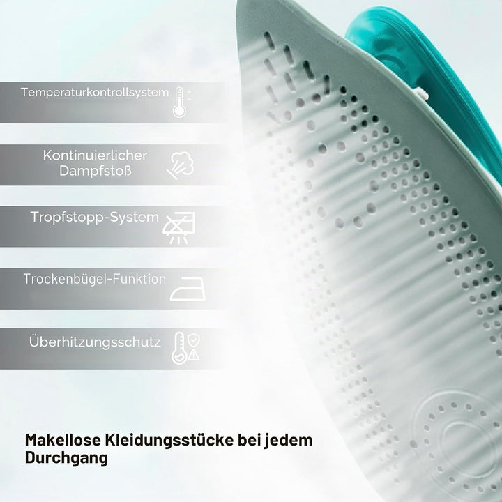 Grunkel 8426156015668 Reisebügeleisen, Stahl und Kunststoff, Bunt Plancha_PADRE, Plancha_PADRE