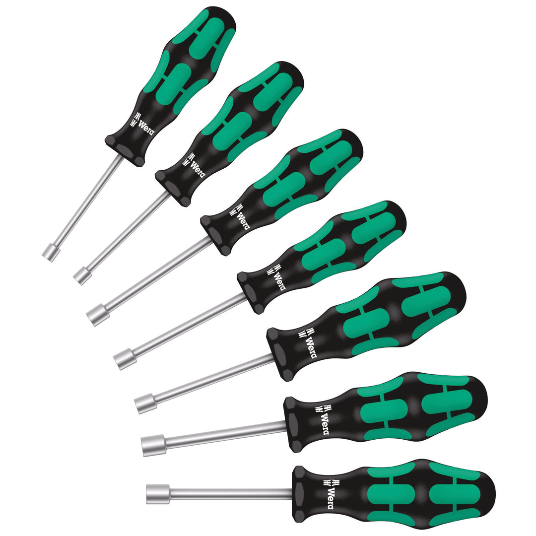 Wera Steckschlüssel-Schraubendrehersatz 395 HO/7 SM, 7-teilig, 05029510001 Single, Single