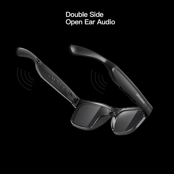 OhO sunshine wasserdichte Audio Sonnenbrille, Bluetooth Kopfhörer Sonnenbrille zum Hören von Musik u