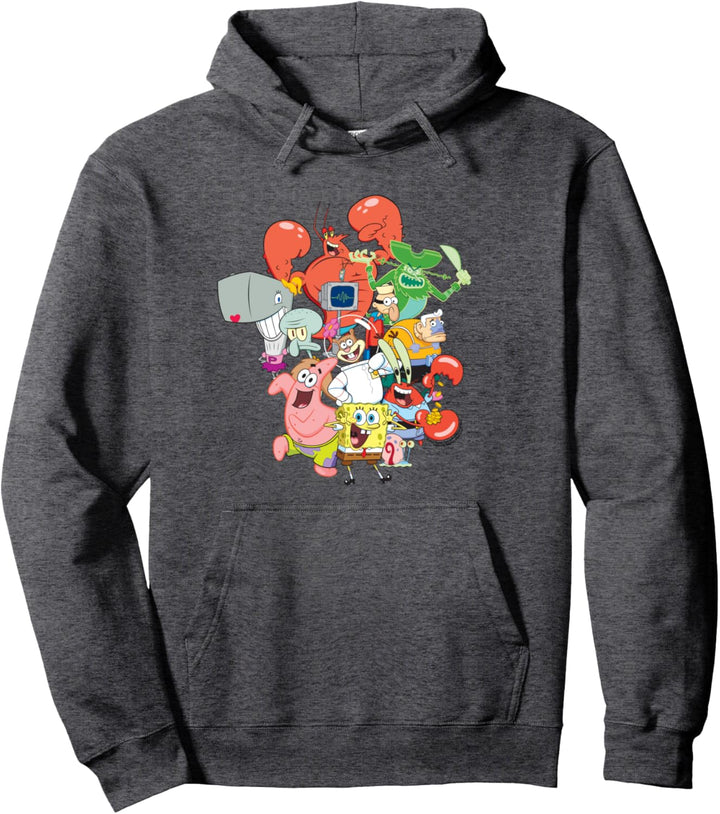 SpongeBob SquarePants The Whole Gang Pullover Hoodie