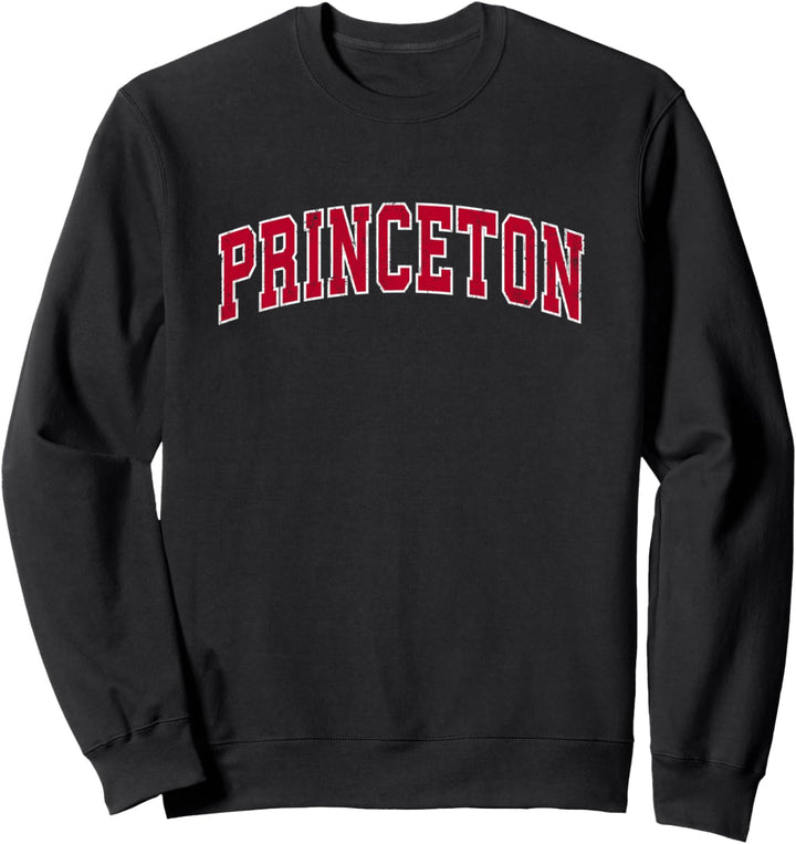 Princeton Texas TX Vintage Sports Design rot Sweatshirt