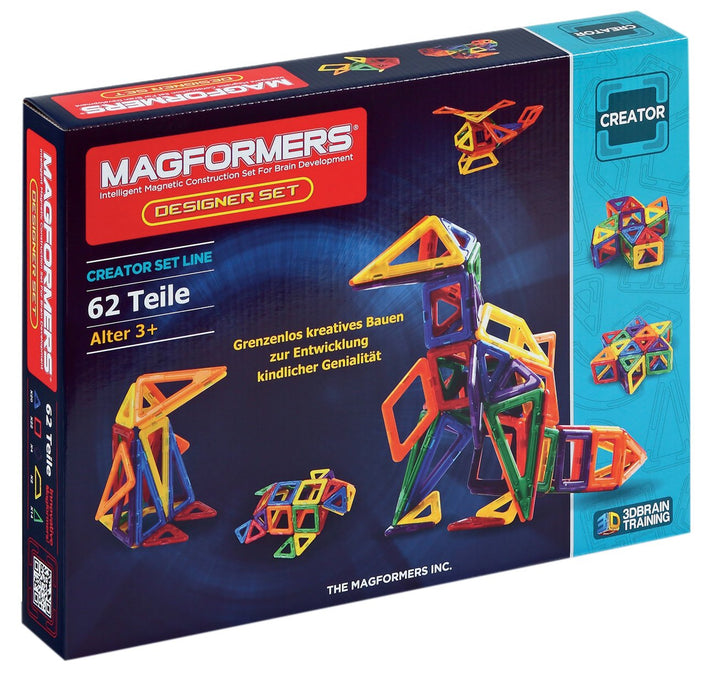 MAGFORMERS 2042622 274-15 Konstruktionsspielzeug, 3 Jahre to 99 Jahre, 62 Teile