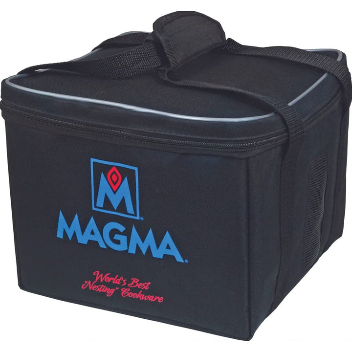 MAGMA Unisex-Erwachsene A10-364 Gepolsterte Tragetasche für Kochgeschirr-Sets und Zubehör, Schwarz,