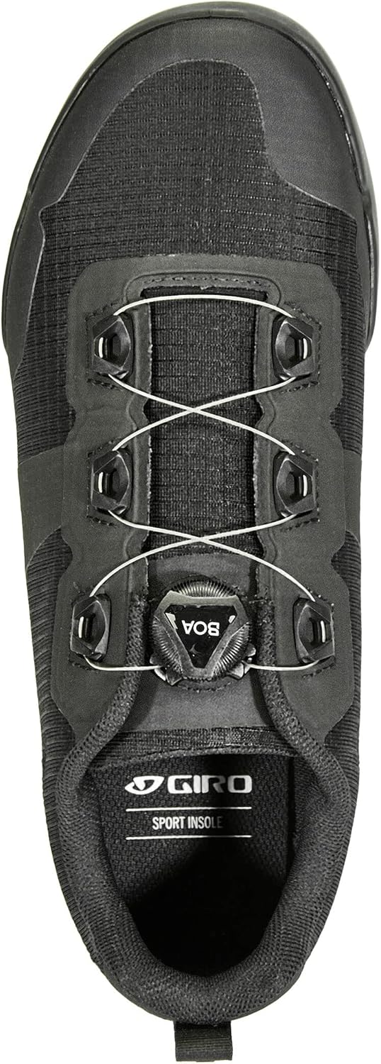 Giro Herren Tracker Mountainbiking-Schuh 39 EU Schwarz, 39 EU Schwarz