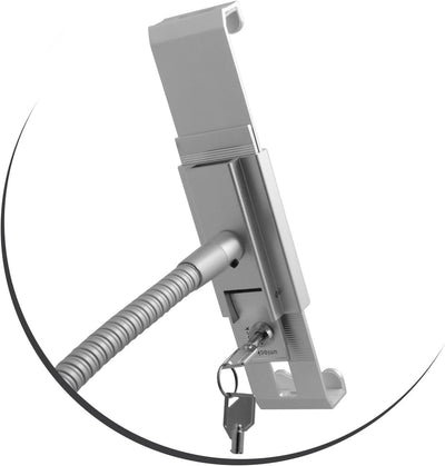 System-S abschliessbarer Anti-Diebstahl Schwanenhals Wand Halterung Showroom Halter mit Sicherheitss