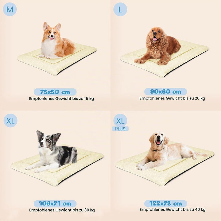 Baodan Hundebett Grosse Hunde, Hundekissen Waschbar Dog Bed - 122x75 cm Superweich Katzenbett mit Ru