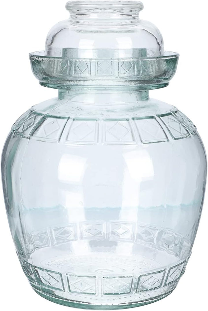 Cabilock Küchengerät Glas Vorratsdose Fermentierglas mit Deckel Luftdichte Glasbehälter Glasdose Vor