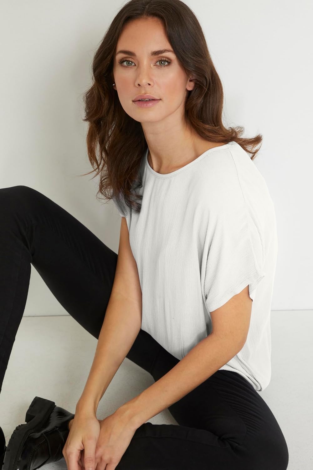 KAFFE Ärmellose Bluse KAamber KAamber Stanley 40 Weiss, 40 Weiss