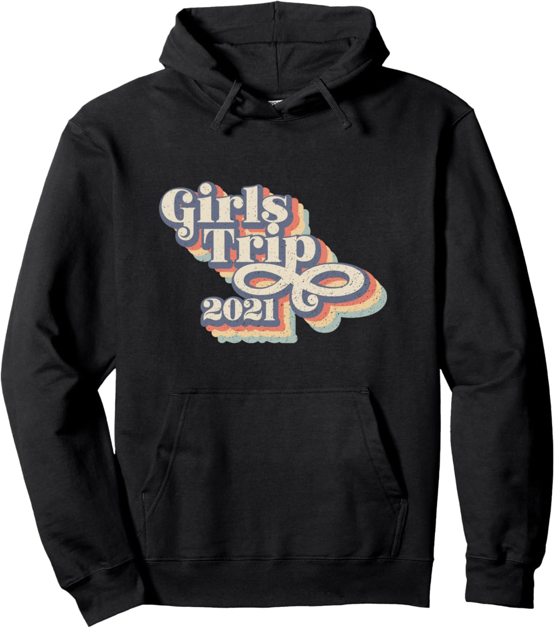 Niedliche Mädchen Wochenende 2021 Retro Vintage Style Pullover Hoodie