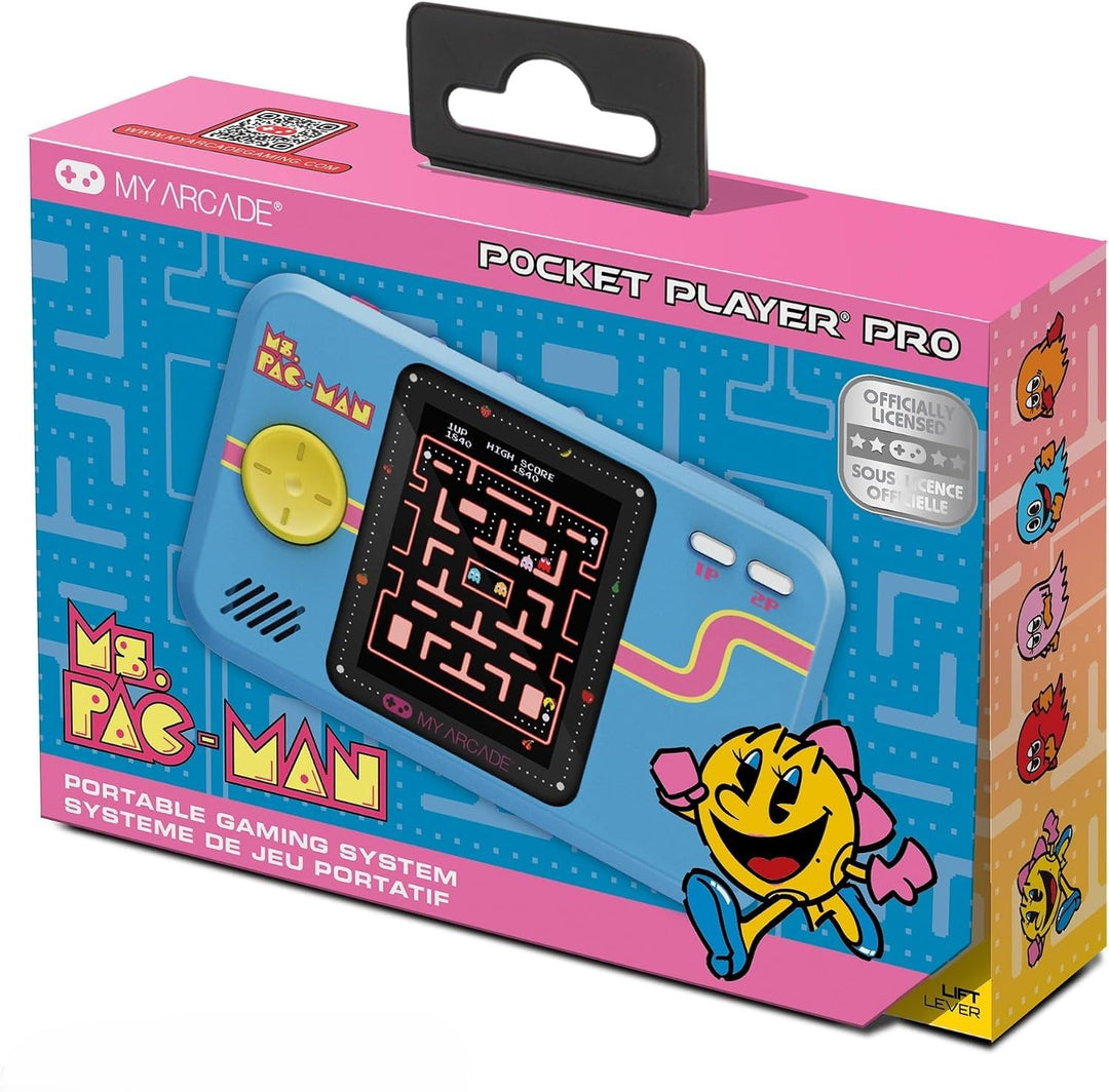 Console de jeu rétrogaming - Atari - Pocket Player PRO Ms. Pac-Man - Ecran 7cm Haute Résolution Frau
