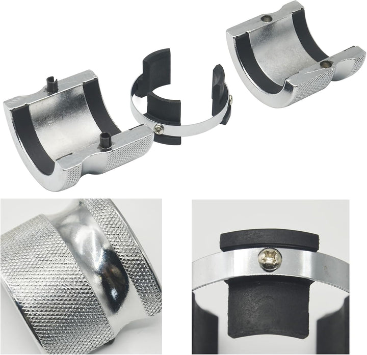 Arotzelox Verstellbares Werkzeug Montage Dichtung Gabel Motorrad 35 mm bis 45 mm Universal für Har-l