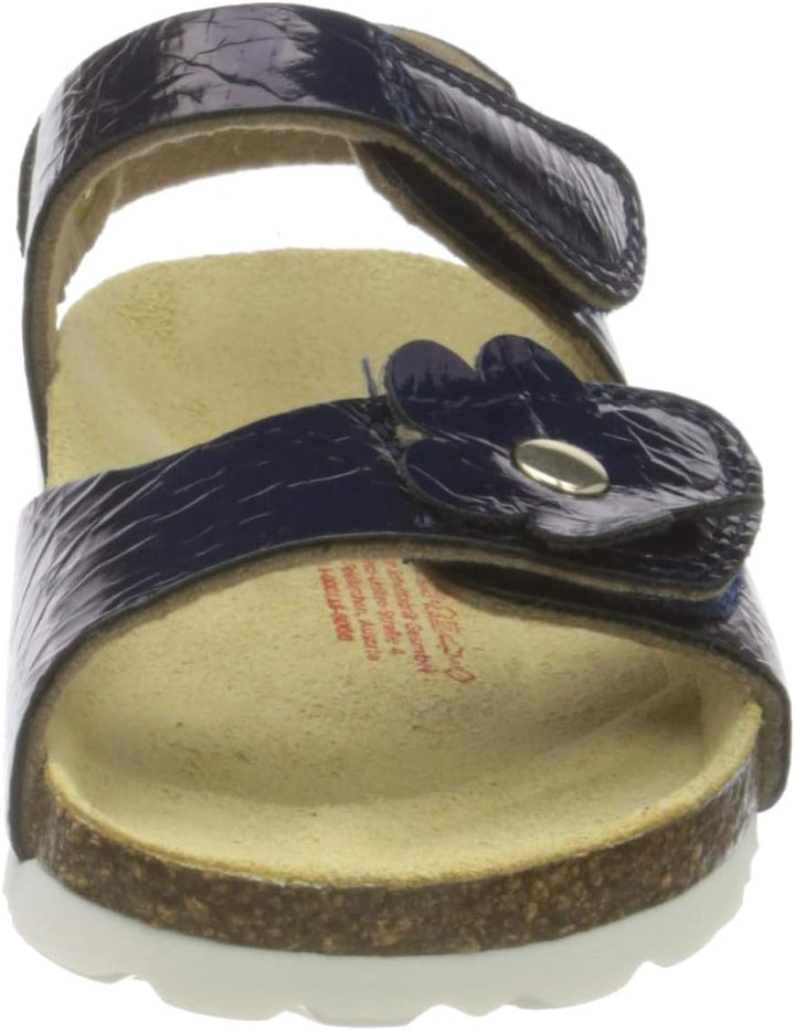 Superfit Mädchen Fussbettpantoffel Sandale 26 EU Blau 8000, 26 EU Blau 8000
