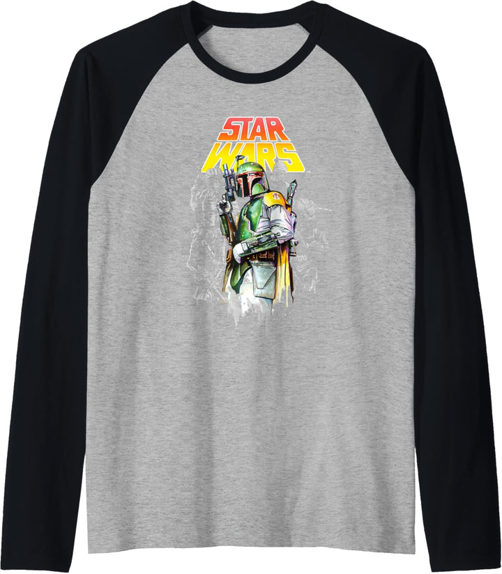 Star Wars Boba Fett Hunters Guild Raglan