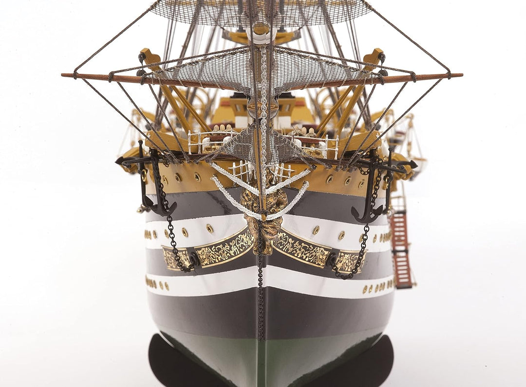 AMERIGO VESPUCCI Montagesatz Code 15006B aus Holz und Metall Massstab 1:100 (980LX560HX304W mm)Segel