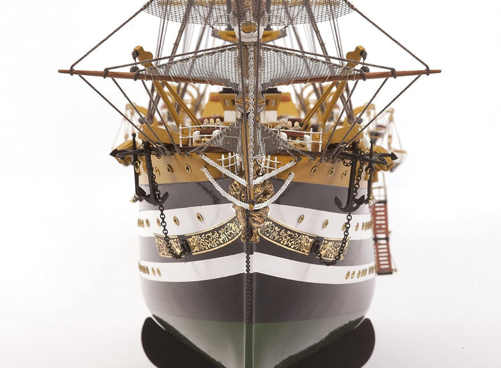 AMERIGO VESPUCCI Montagesatz Code 15006B aus Holz und Metall Massstab 1:100 (980LX560HX304W mm)Segel