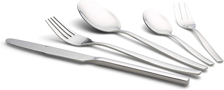 Echtwerk Tafelbesteck Positano-Silber Edition, 30-teilig, für 6 Personen, 18/10-hochglänzend, Edelst