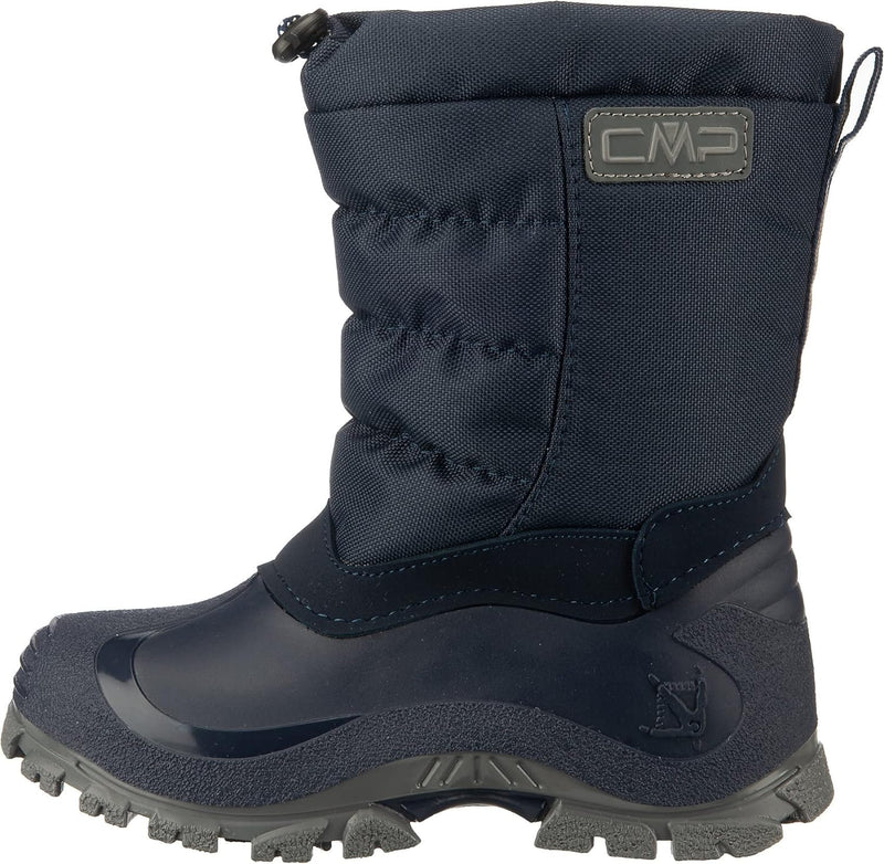 CMP Unisex Kids HANKI 2.0 Snow Boots 23 EU Black Blue, 23 EU Black Blue