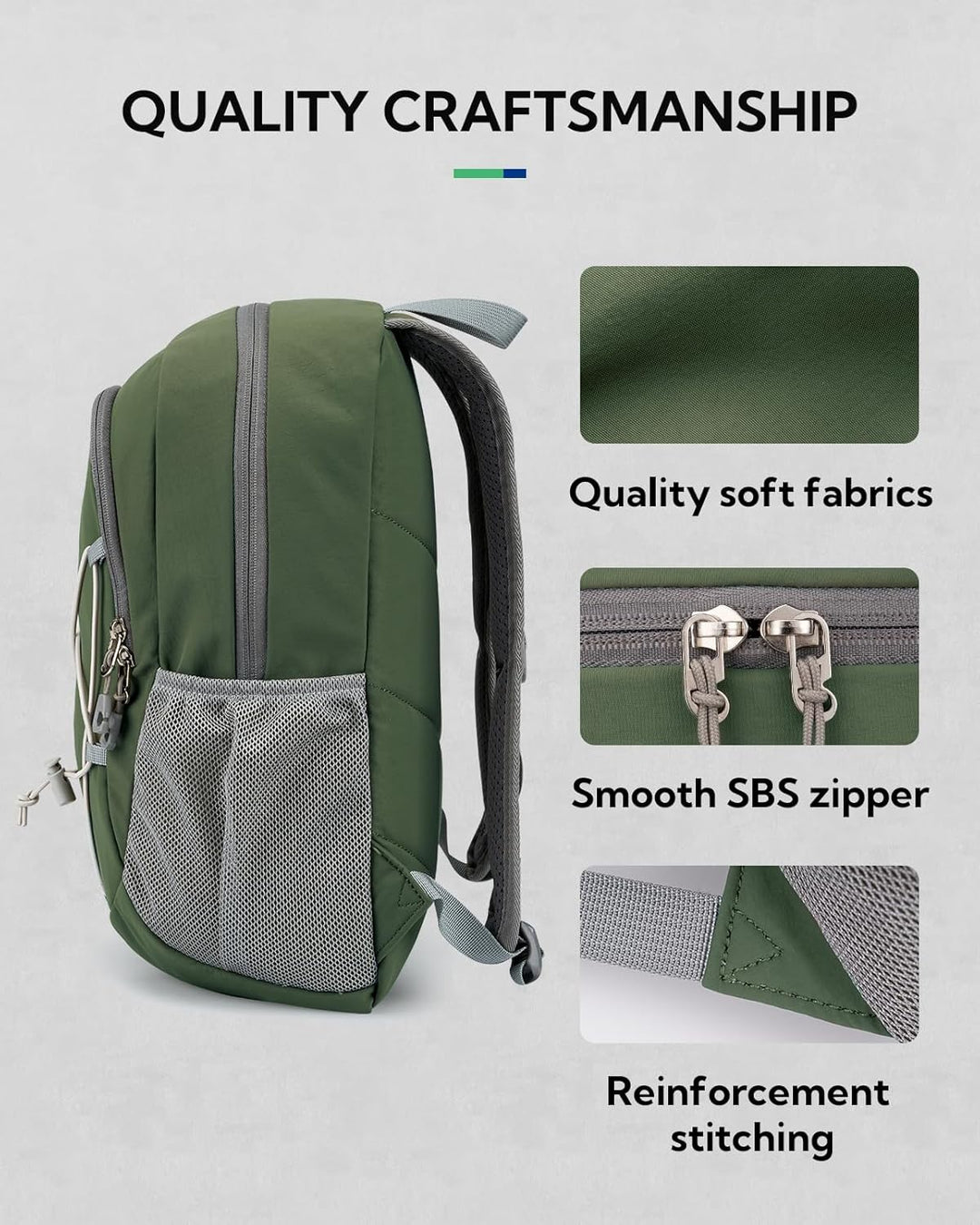 WATERFLY Rucksack Klein Wanderrucksack 12L: Leicht Tagesrucksack Mini Sport Backpack Outdoor Daypack