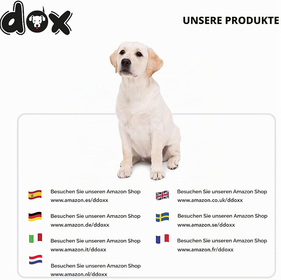 DDOXX Air Mesh Step-In Hundegeschirr - Verstellbare Brust Welpengeschirr für alle Grössen - M (Grün)