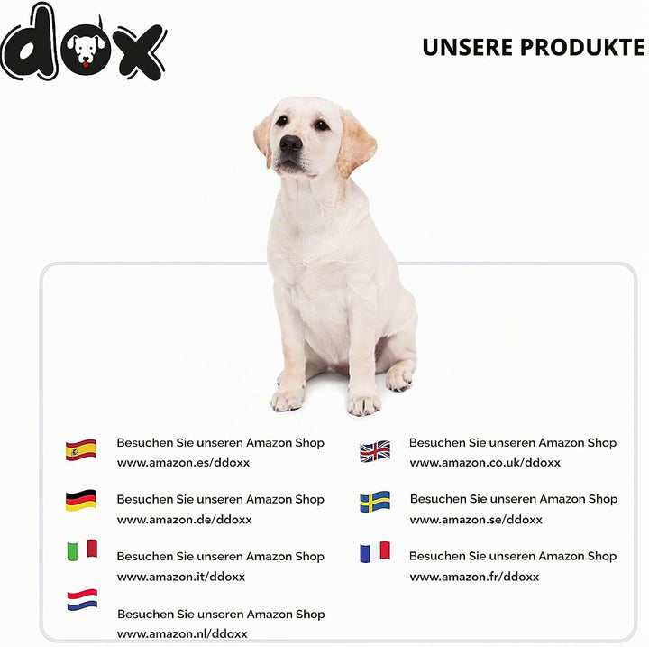 DDOXX Air Mesh Step-In Hundegeschirr - Verstellbare Brust Welpengeschirr für alle Grössen - M (Grün)